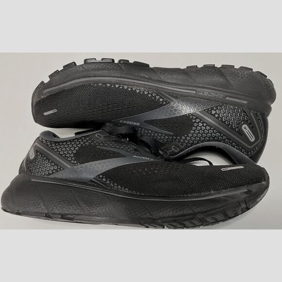 Brooks Ghost 14 Running Shoes in black. Size 9(W). - Picture 8 of 10